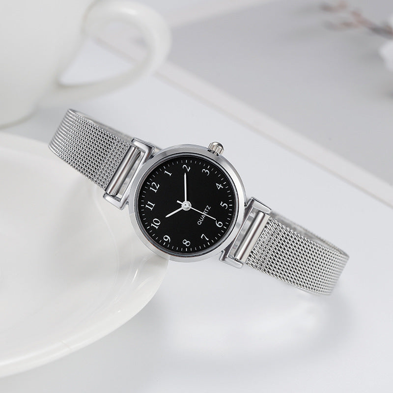 Watch Women's Ins High-value Student Small Dial Women's Simple Fashion Pointer Women's Watch for Junior High School Students