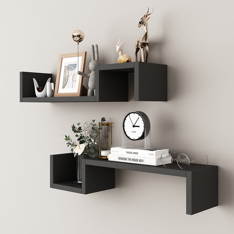 Living Room Wall Decoration Wall Shelf Bedroom Bedside Wall-mounted Simple Free Combination Personalized Creative Grids