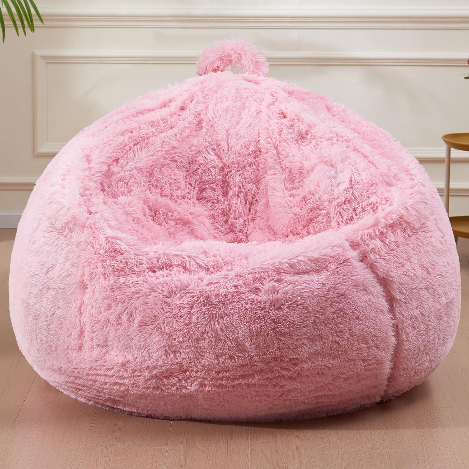 Lazy Sofa Bean Bag Faux Fur Bean Bag Sofa Cover Children's Toy Storage Cover Cross-Border Source Manufacturer