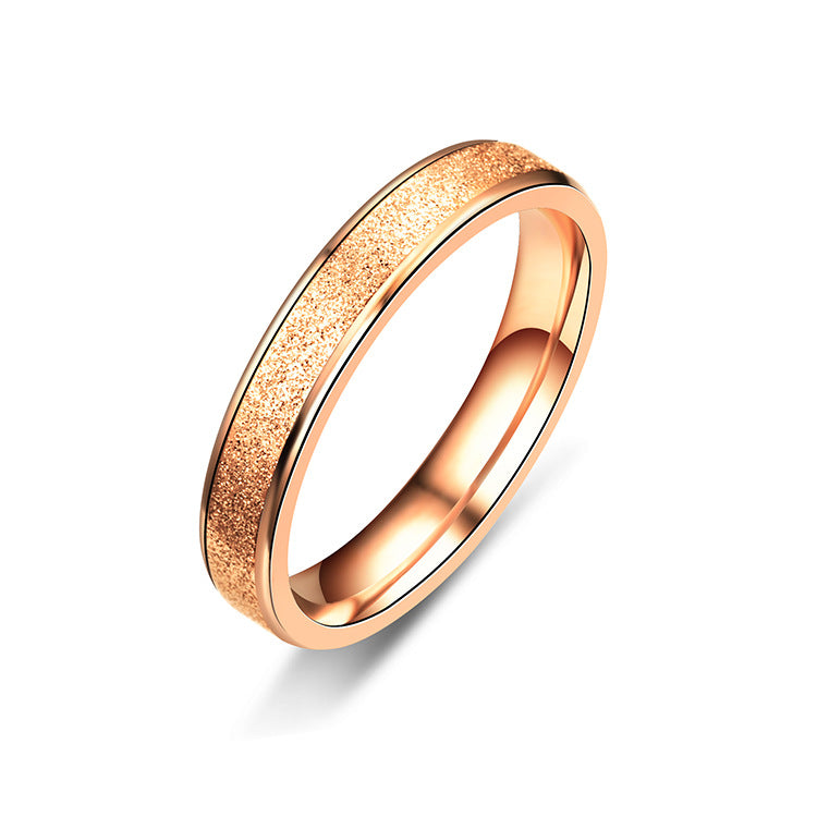 20 years of new romantic simple matte couple to ring Japan and South Korea explosions manufacturers Sales Source new Taobao