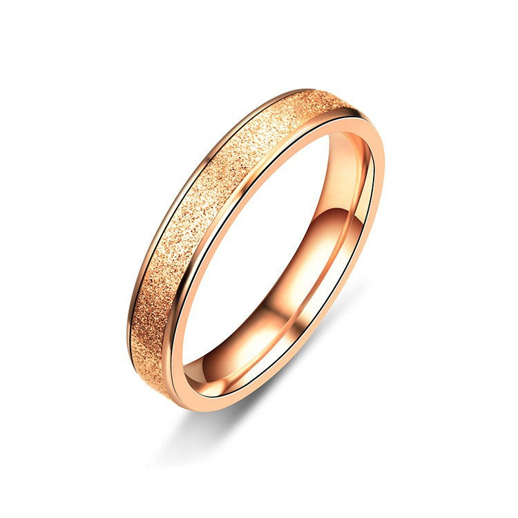 20 years of new romantic simple matte couple to ring Japan and South Korea explosions manufacturers Sales Source new Taobao