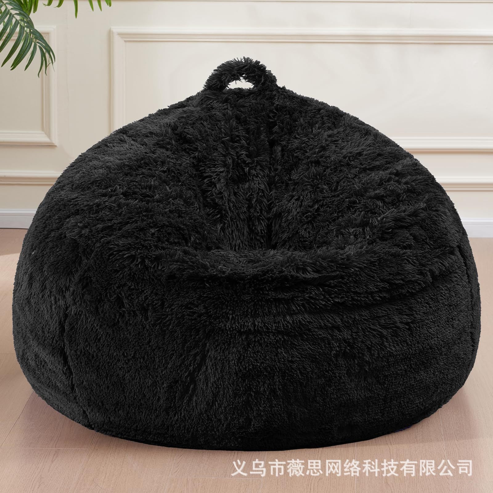 Lazy Sofa Bean Bag Faux Fur Bean Bag Sofa Cover Children's Toy Storage Cover Cross-Border Source Manufacturer