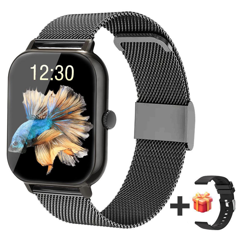 Temu Cross-Border Popular Sports Outdoor Smart Watch D8 Two-In-One Tws Bluetooth Call Heart Rate Exercise Sleep