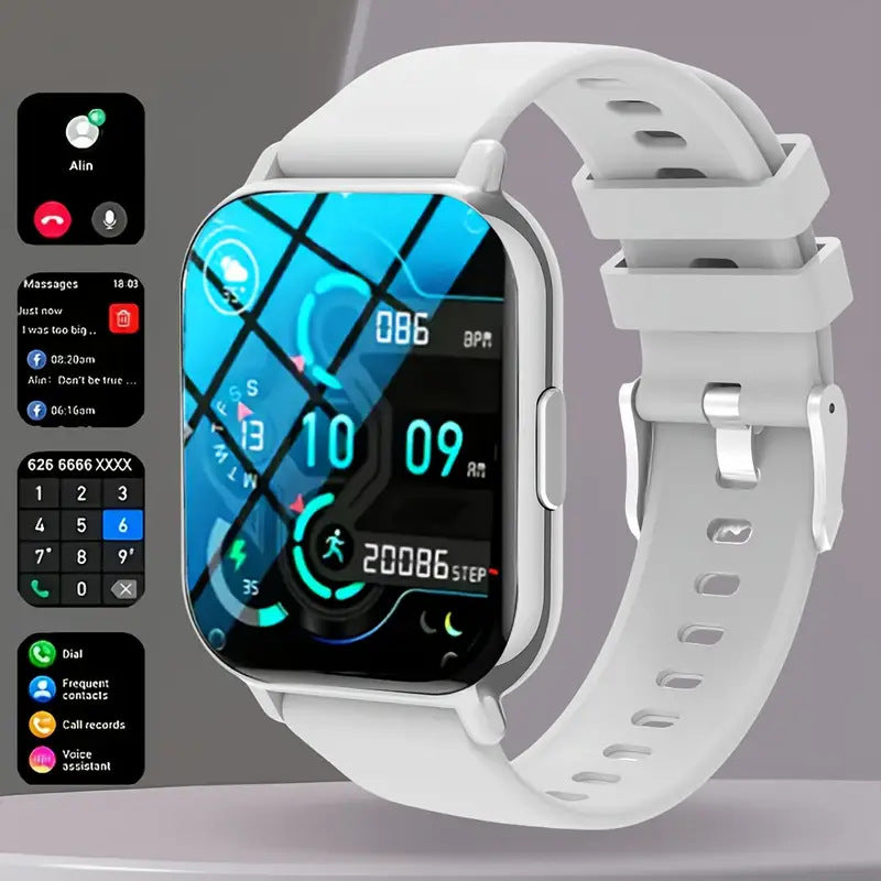 Temu Cross-Border Popular Sports Outdoor Smart Watch D8 Two-In-One Tws Bluetooth Call Heart Rate Exercise Sleep