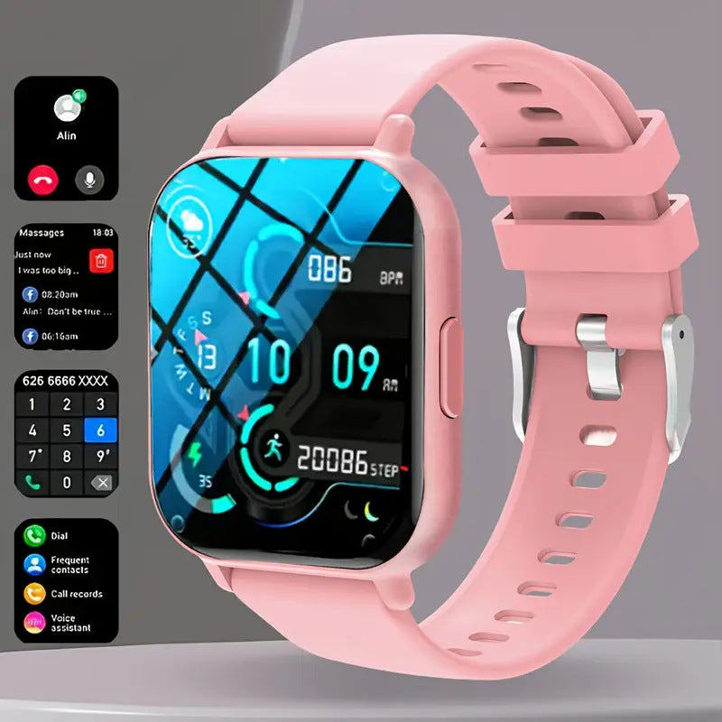 Temu Cross-Border Popular Sports Outdoor Smart Watch D8 Two-In-One Tws Bluetooth Call Heart Rate Exercise Sleep