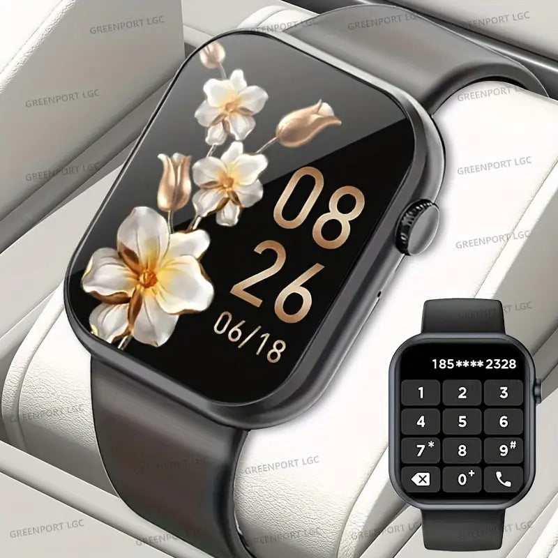 Temu Cross-Border Popular Sports Outdoor Smart Watch D8 Two-In-One Tws Bluetooth Call Heart Rate Exercise Sleep