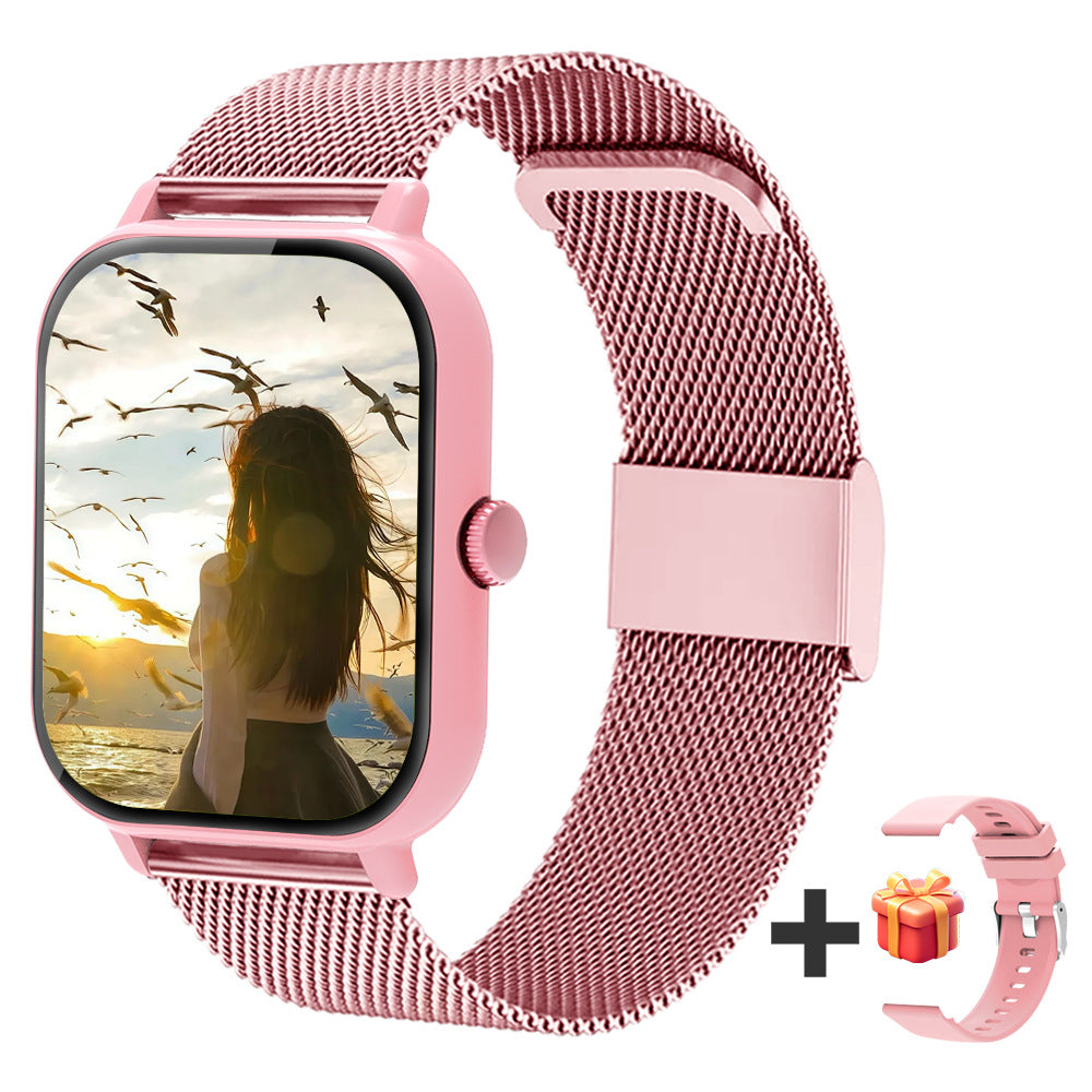 Temu Cross-Border Popular Sports Outdoor Smart Watch D8 Two-In-One Tws Bluetooth Call Heart Rate Exercise Sleep