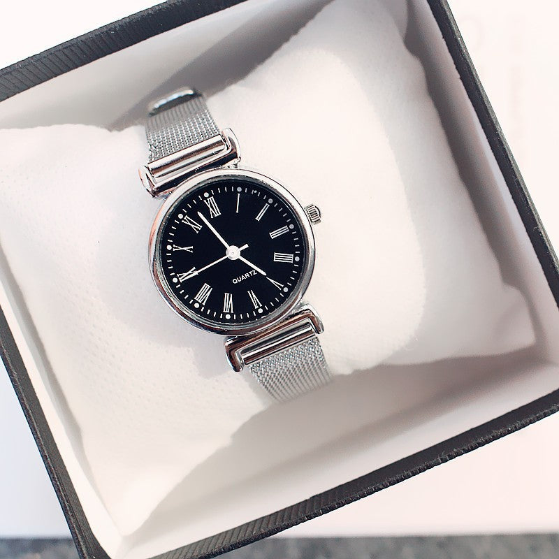 Watch Women's Ins High-value Student Small Dial Women's Simple Fashion Pointer Women's Watch for Junior High School Students