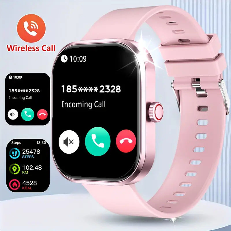 Temu Cross-Border Popular Sports Outdoor Smart Watch D8 Two-In-One Tws Bluetooth Call Heart Rate Exercise Sleep