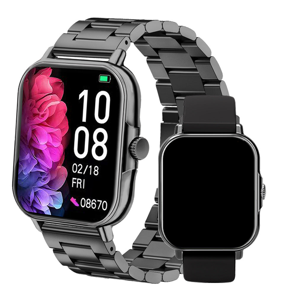 Temu Cross-Border Popular Sports Outdoor Smart Watch D8 Two-In-One Tws Bluetooth Call Heart Rate Exercise Sleep